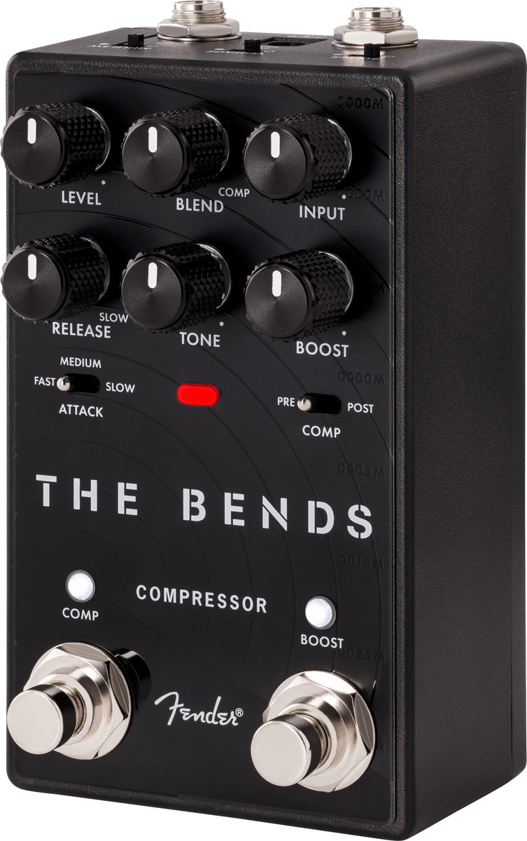 Fender THE BENDS コンプレッサー【箱付き】 Fender The Bends V2 Compressor Pedal – Music Makers