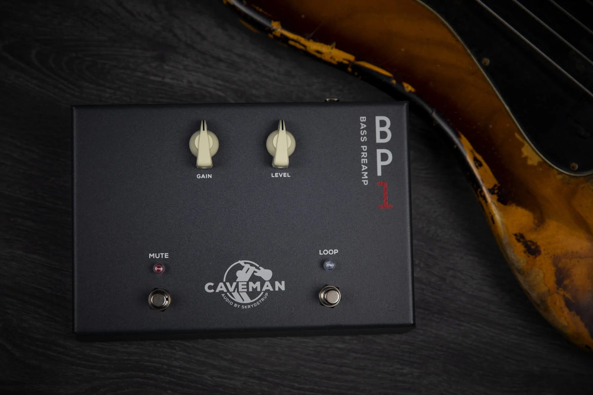 caveman pedal Caveman Audio BP1 Bass Preamp Pedal – Music Makers