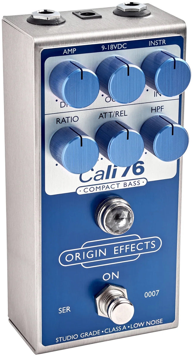 Origin Effects Cali76 Bass Compressor Pedal Super Vintage Blue