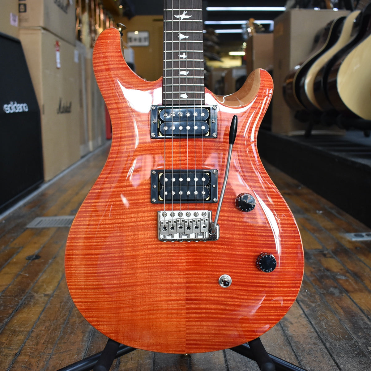 Paul Reed Smith SE CE 24 Electric Guitar 2024 Blood Orange w