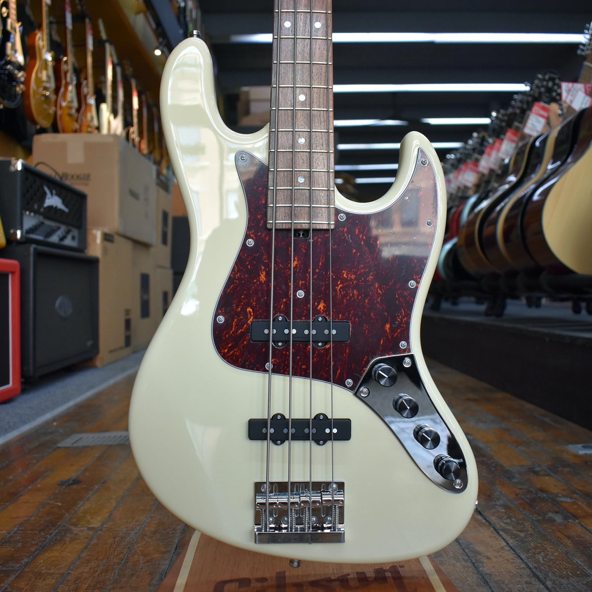 Sadowsky MetroLine Vintage J/J Electric Bass Guitar Olympic White