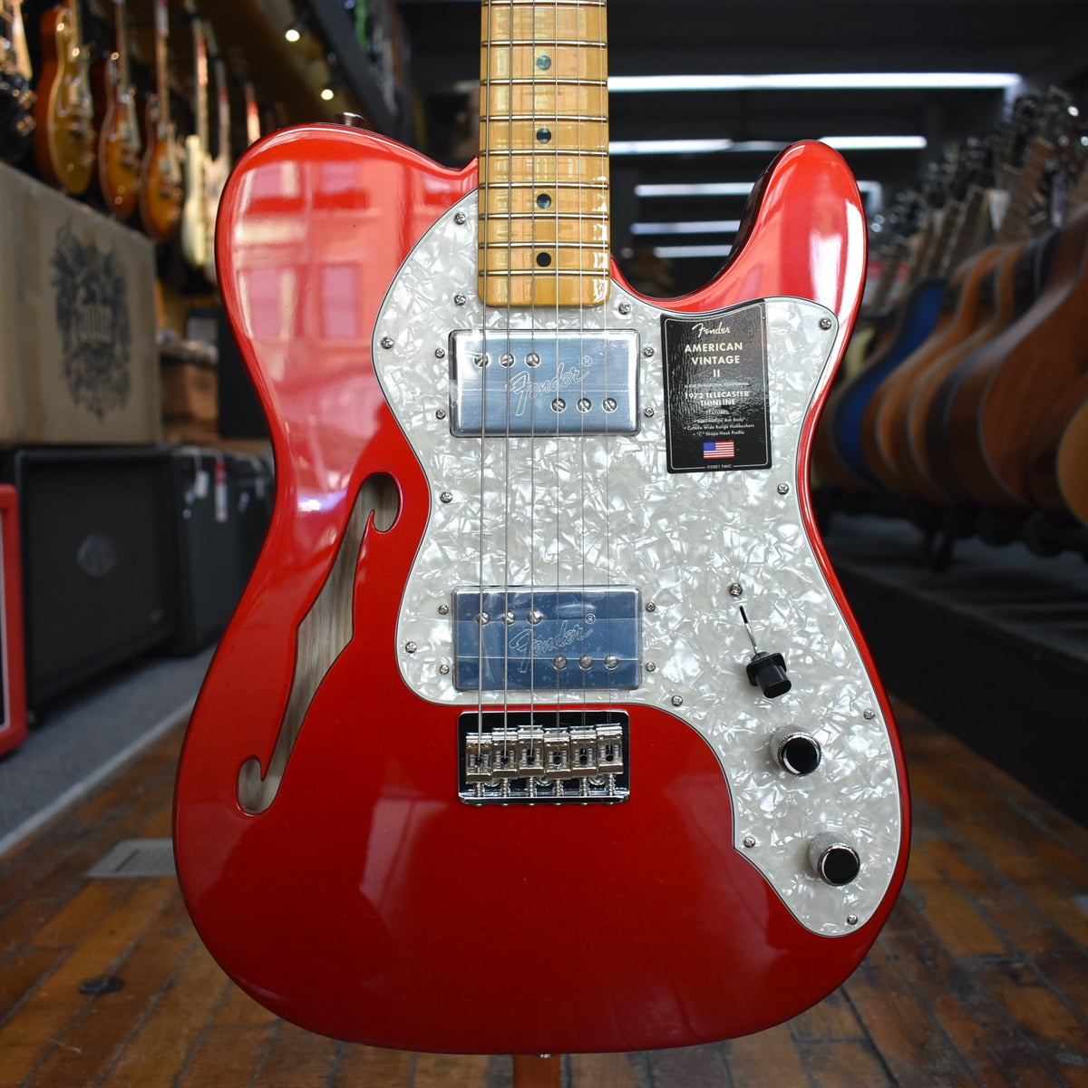 Fender American Vintage II 1972 Telecaster Thinline Electric