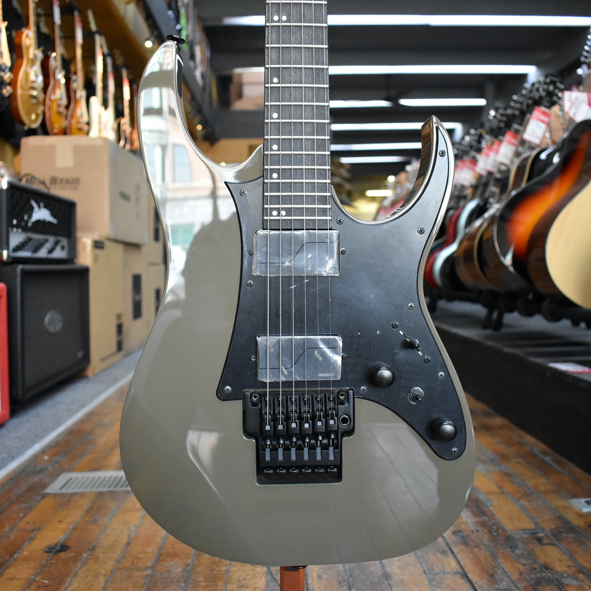 Ibanez Japan Prestige RGR5130R Electric Guitar Khaki Metallic w