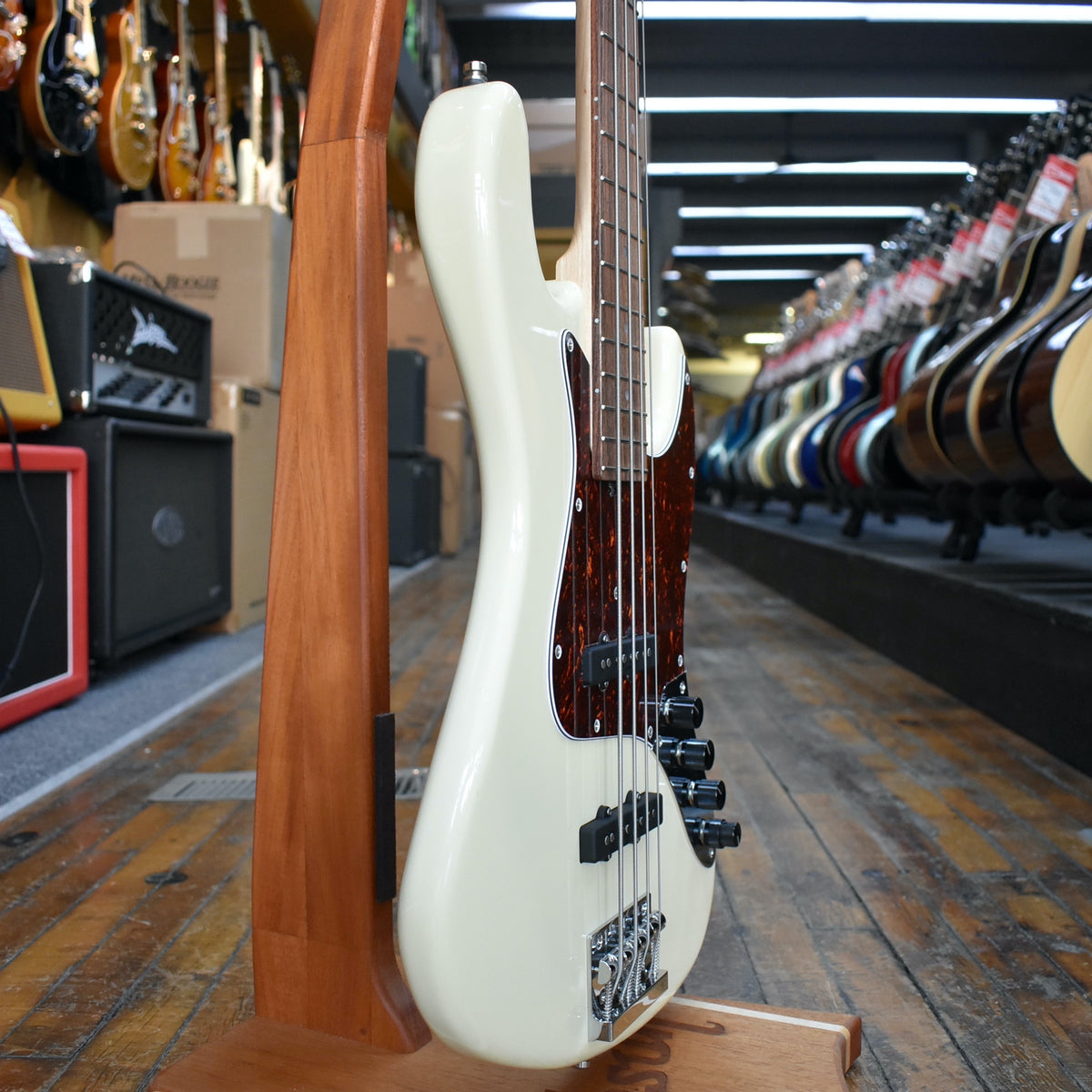 Sadowsky MetroLine Vintage J/J Electric Bass Guitar Olympic White