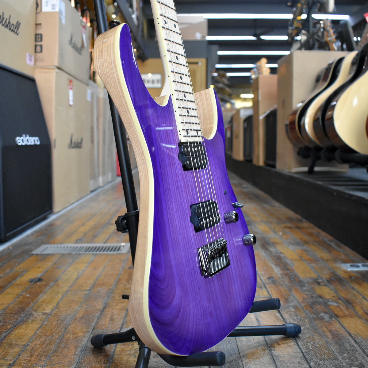 Ibanez Japan Prestige RG652AHMFX Electric Guitar Royal Plum Burst