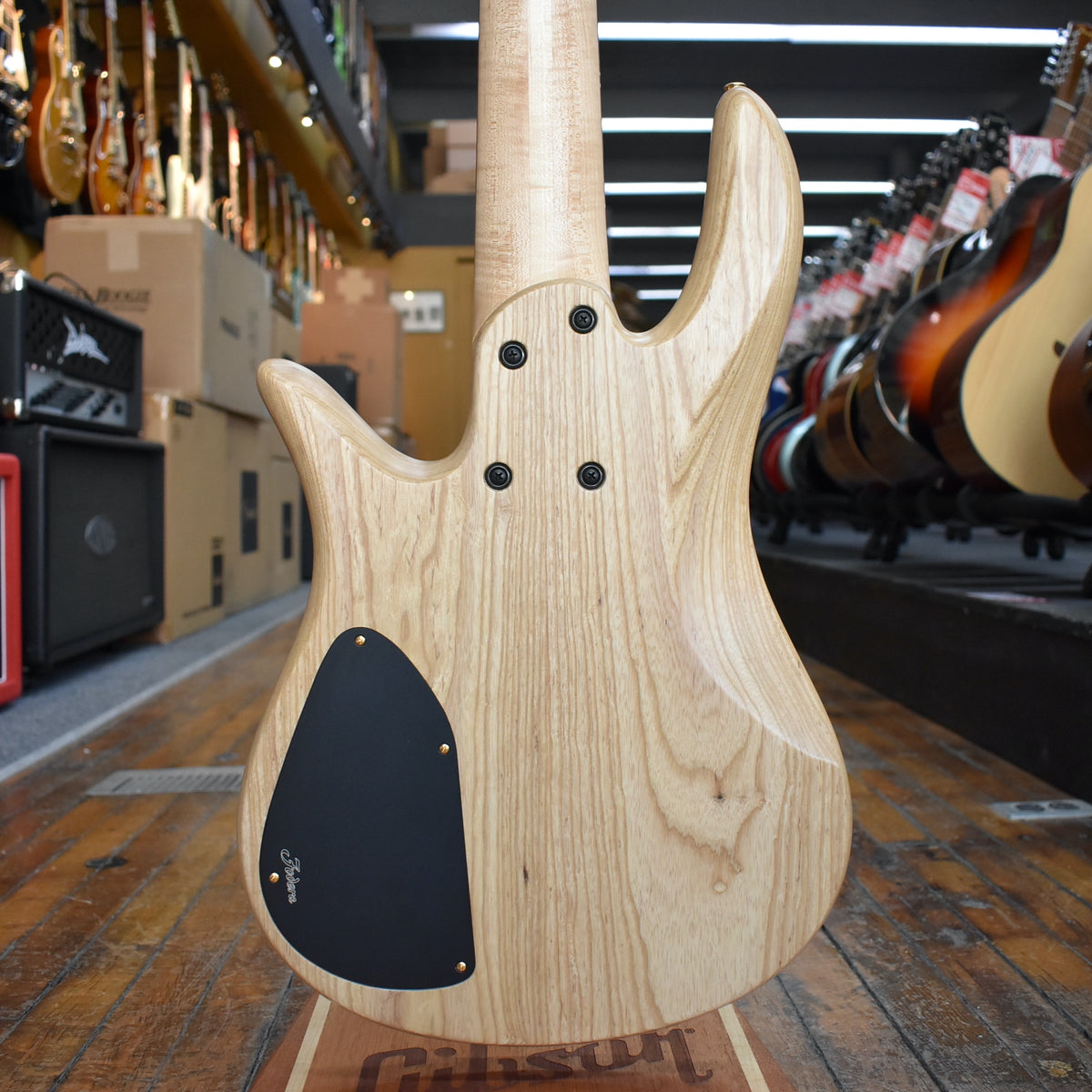 Fodera Monarch 5 Standard Special 5-String Bass 2-Tone Maple Flame