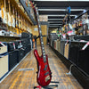 Spector Euro 4 LT Bass Guitar Red Fade Gloss w/Padded Gig Bag