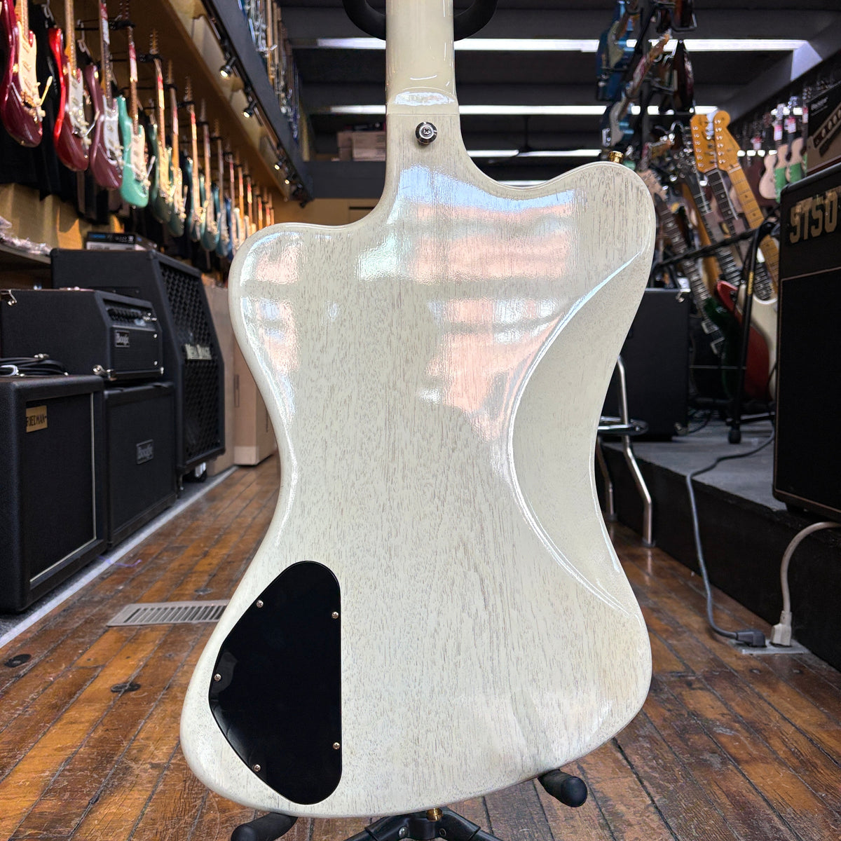 ギブソンカスタムショップ ファイヤーバード ノンリバースTV WHITE Gibson Custom Non-Reverse Firebird TV White 2007 – Chicago