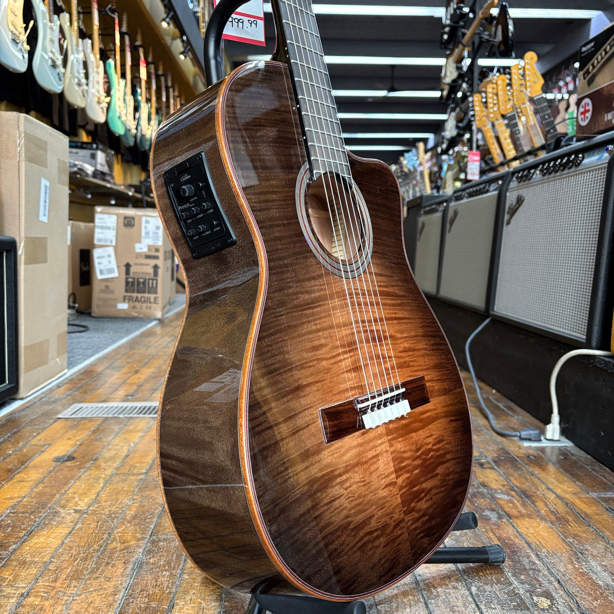 Cordoba Fusion 12 Exotic Top Nylon-string Acoustic-electric Guitar