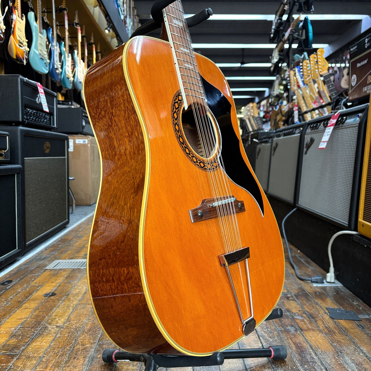 Eko Italy Ranger XII 12-String Dreadnought Acoustic Guitar Late