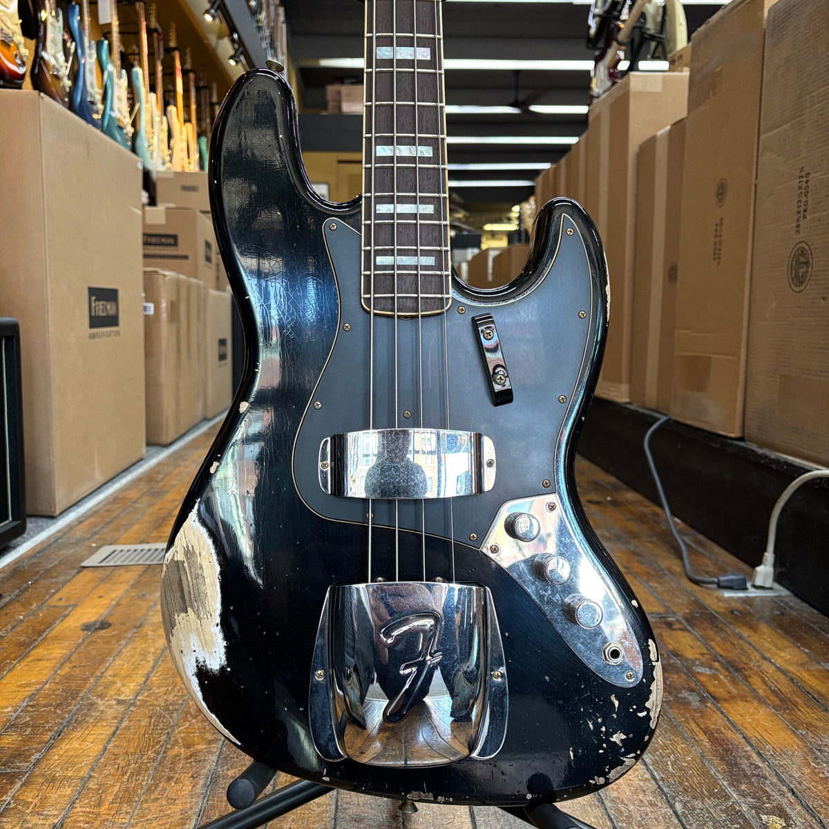 Fender Custom Shop JazzBass 1964モデル Fender Custom Shop LTD 1964 Relic Jazz Bass - Aged Surf Green