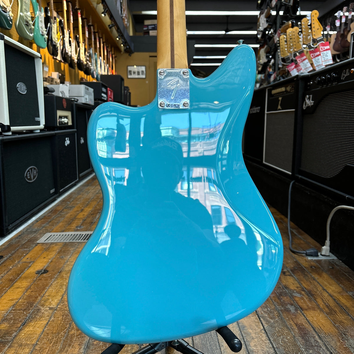 Fender Player II Jaguar Electric Guitar Aquatone Blue