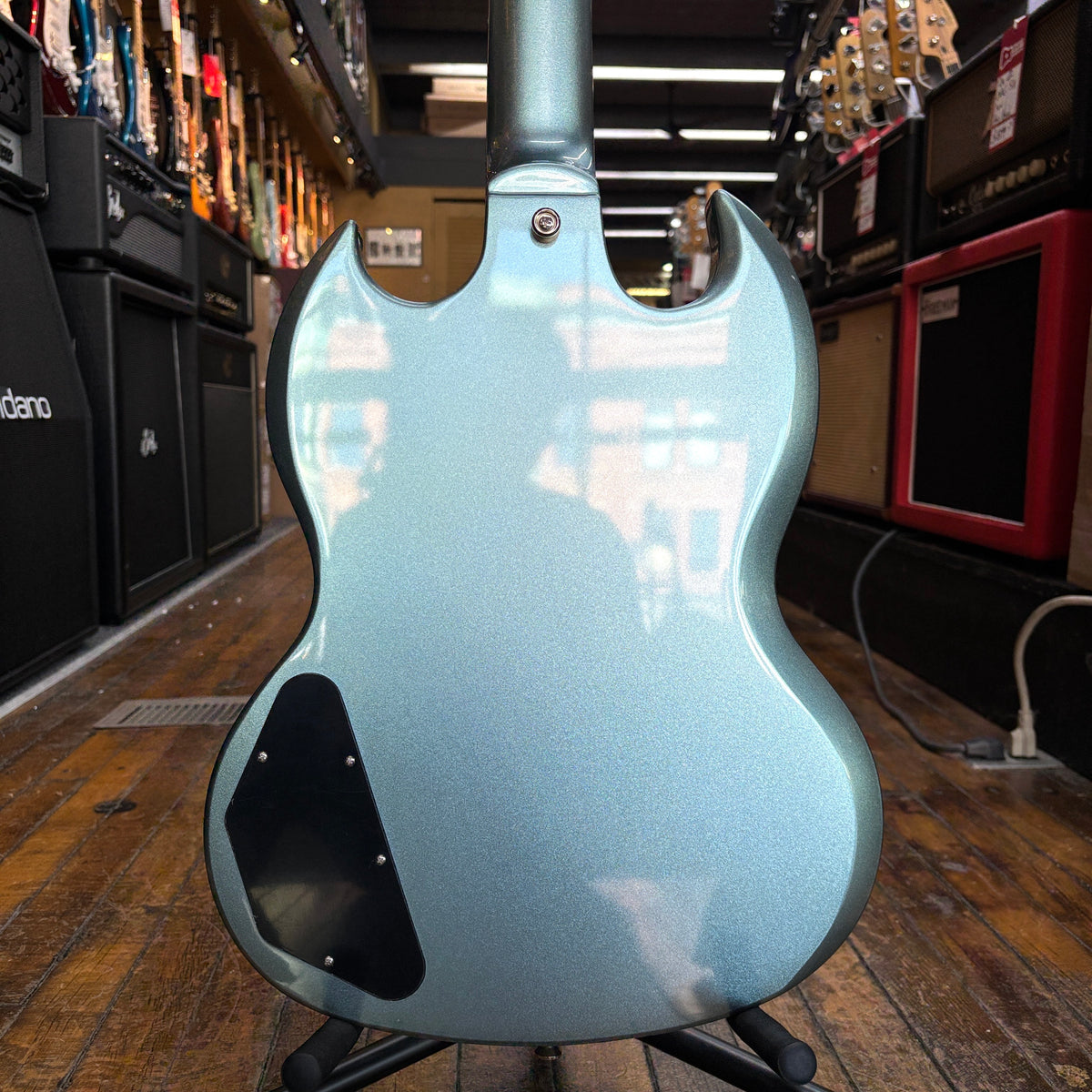 Epiphone SG Standard Electric Guitar Pelham Blue w/Padded Gig Bag