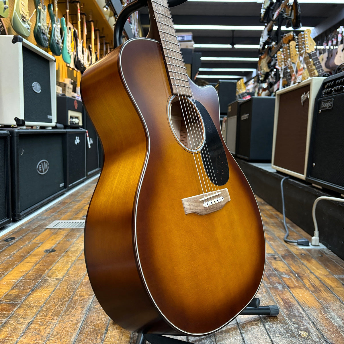 Martin GPCE Inception Maple AcousticElectric Guitar Amber Fade Sunbur