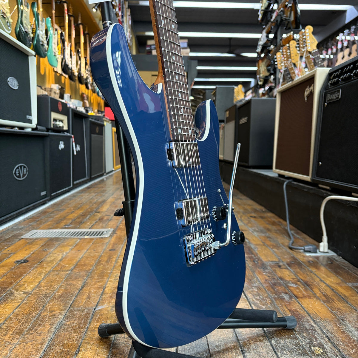 Ibanez Premium AZ42P1 Electric Guitar Prussian Blue Metallic w