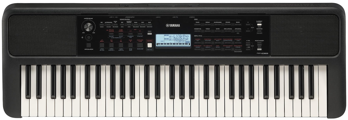 Yamaha PSR-E383 61-key Portable Keyboard – Music Makers