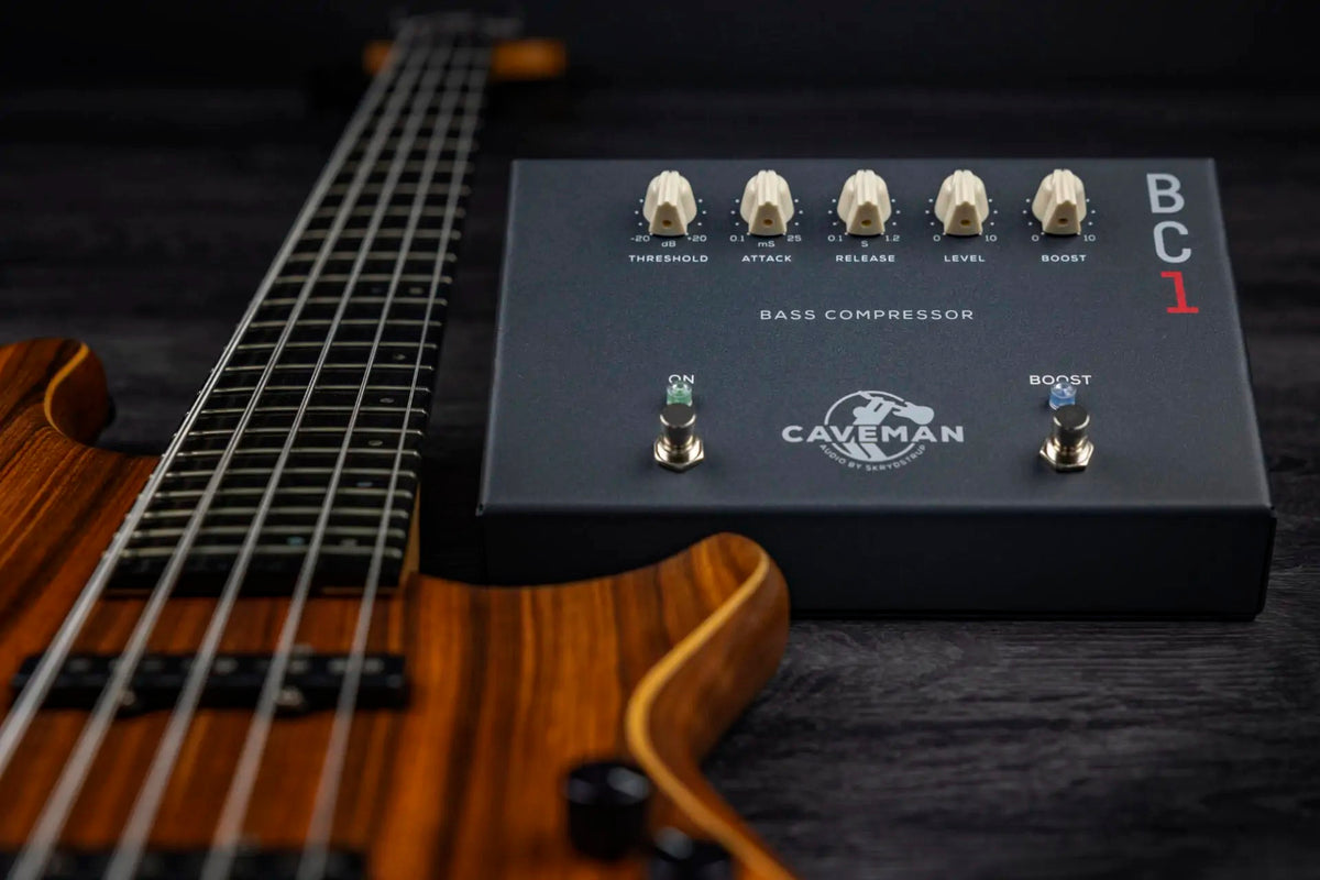Caveman Audio BC1 Bass Compressor Pedal – Music Makers