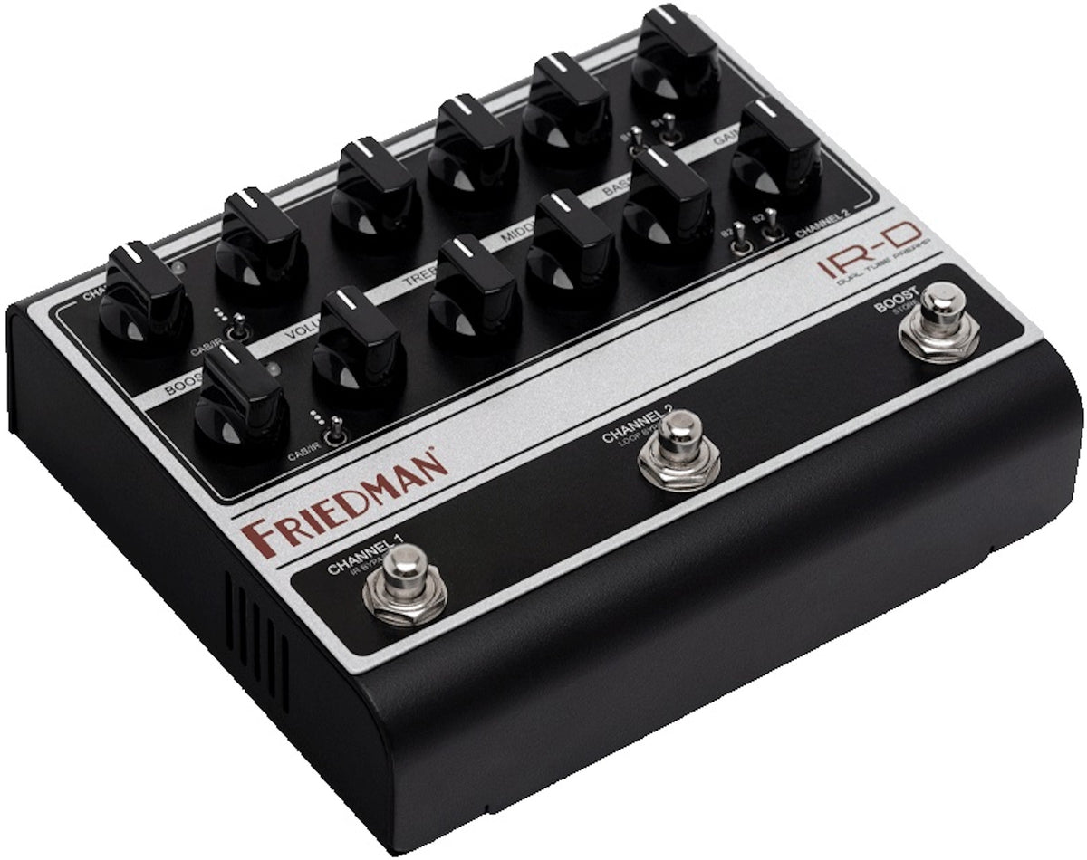 friedman pedals Friedman IR-D Dual Tube Preamp and DI Pedal – Music Makers