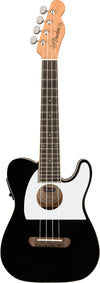 Fender Fullerton Tele Acoustic-Electric Uke Black