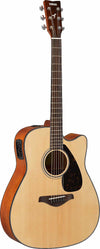 Yamaha FGX800C Solid Top Acoustic-Electric Dreadnought Natural