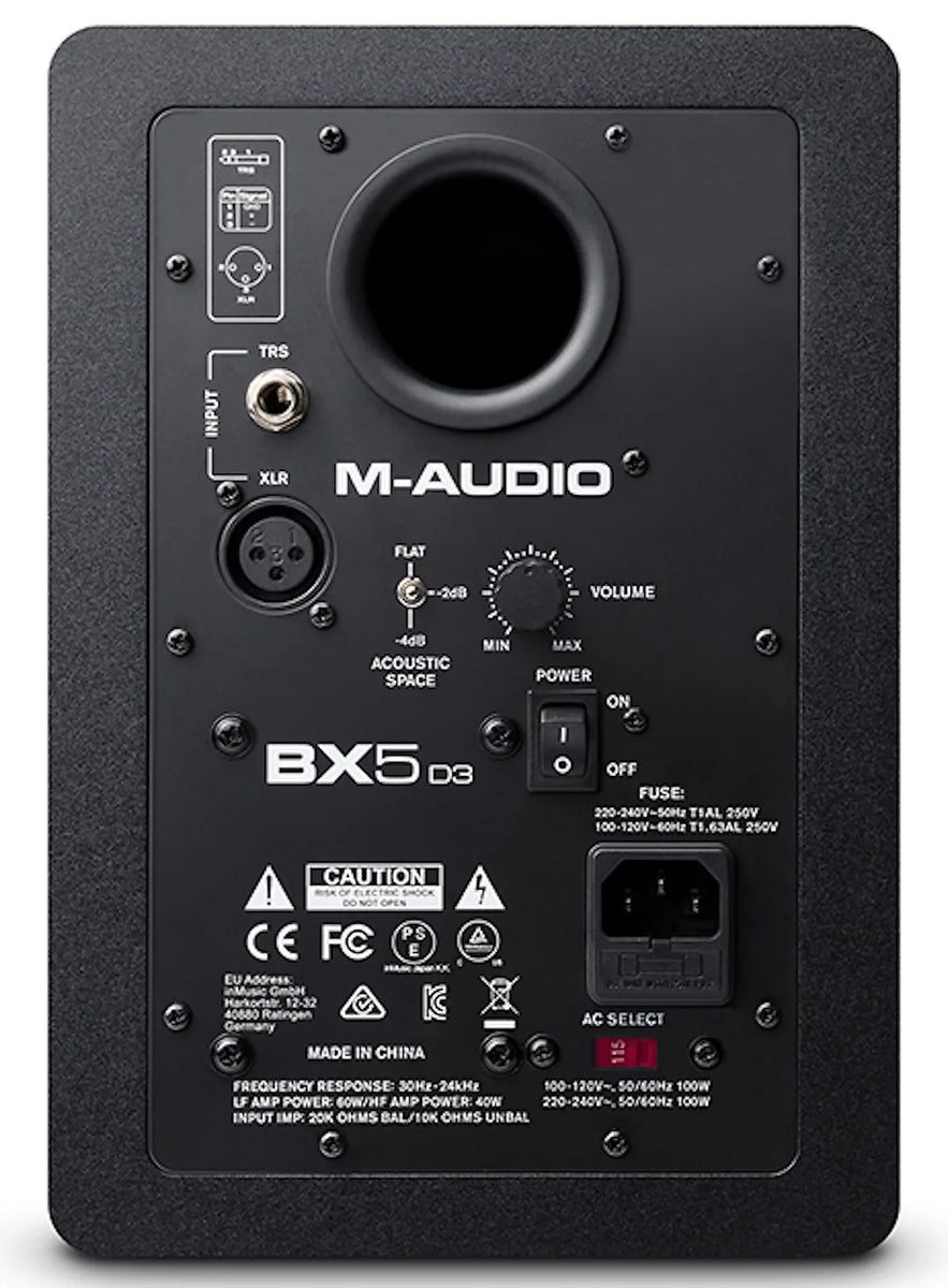 M-Audio BX5 D3 CRIMSON 2-WAY STUDIO MONITOR AS-IS FOR PARTS/REPAIR -READ! | eBay M-Audio BX5 D3 CRIMSON 2-WAY STUDIO MONITOR AS-IS FOR PARTS/REPAIR -READ! | eBay