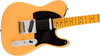 Fender American Ultra Luxe Vintage '50s Telecaster Electric Guitar Butterscotch Blonde w/Hard Case