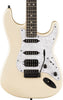 Fender Limited Edition Player Fusion Stratocaster HSS Electric Guitar Olympic Pearl w/Padded Gig Bag