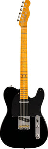 Fender Limited Edition American Vintage II 1951 Telecaster Electric Guitar Black w/3A Flame Maple Neck, Tweed Case