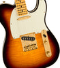 Fender 75th Anniversary American Professional II Custom Telecaster Electric Guitar 2-Color Sunburst w/Flame Maple Top, Hard Case
