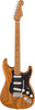 Fender Limited Edition Fender American Ultra II Stratocaster Electric Guitar Natural w/Roasted Maple Neck, Hard Case