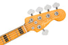 Fender American Ultra Jazz Bass V 5-String Arctic Pearl w/Maple Fingerboard, Hard Case