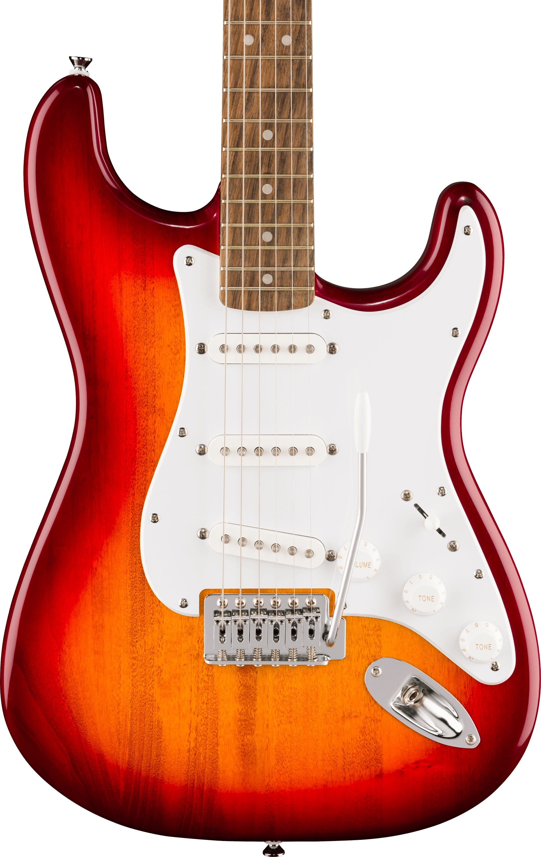 Squier Sonic Stratocaster Electric Guitar Sienna Sunburst – Music