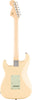 Squier Paranormal Stratocaster Deluxe Electric Guitar Vintage White
