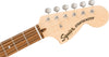 Squier Paranormal Stratocaster Deluxe Electric Guitar Vintage White