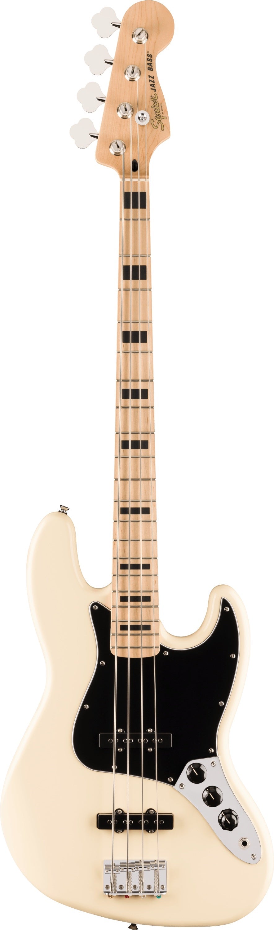 Squier Affinity Series Active Jazz Bass Olympic White – Music Makers