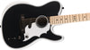 Fender Jack White Triplesonic Acoustasonic Telecaster Satin Arctic White with Black Top w/Hard Case