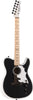 Fender Jack White Triplesonic Acoustasonic Telecaster Satin Arctic White with Black Top w/Hard Case