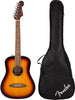 Fender California Standard Redondo Mini Acoustic Guitar 3-Color Sunburst w/Gig Bag