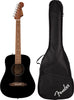 Fender California Standard Redondo Mini Acoustic Guitar Black w/Gig Bag