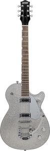 Gretsch G5230T Electromatic Sparkle Jet FT Single-Cut with Bigsby Silver Sparkle
