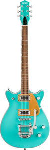 Gretsch G5232T Electromatic Double Jet FT Electric Guitar with Bigsby Caicos Green