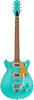 Gretsch G5232T Electromatic Double Jet FT Electric Guitar with Bigsby Caicos Green