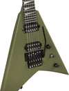 Jackson American Series Rhoads RR24 Electric Guitar Matte Army Drab w/Hard Case