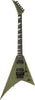 Jackson American Series Rhoads RR24 Electric Guitar Matte Army Drab w/Hard Case