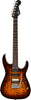 Charvel Pro-Mod Plus Dinky DK24 HSS QM Electric Guitar Amber Tiger Eye w/Padded Gig Bag