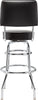 Fender Blackout Backrest Barstool, 30"