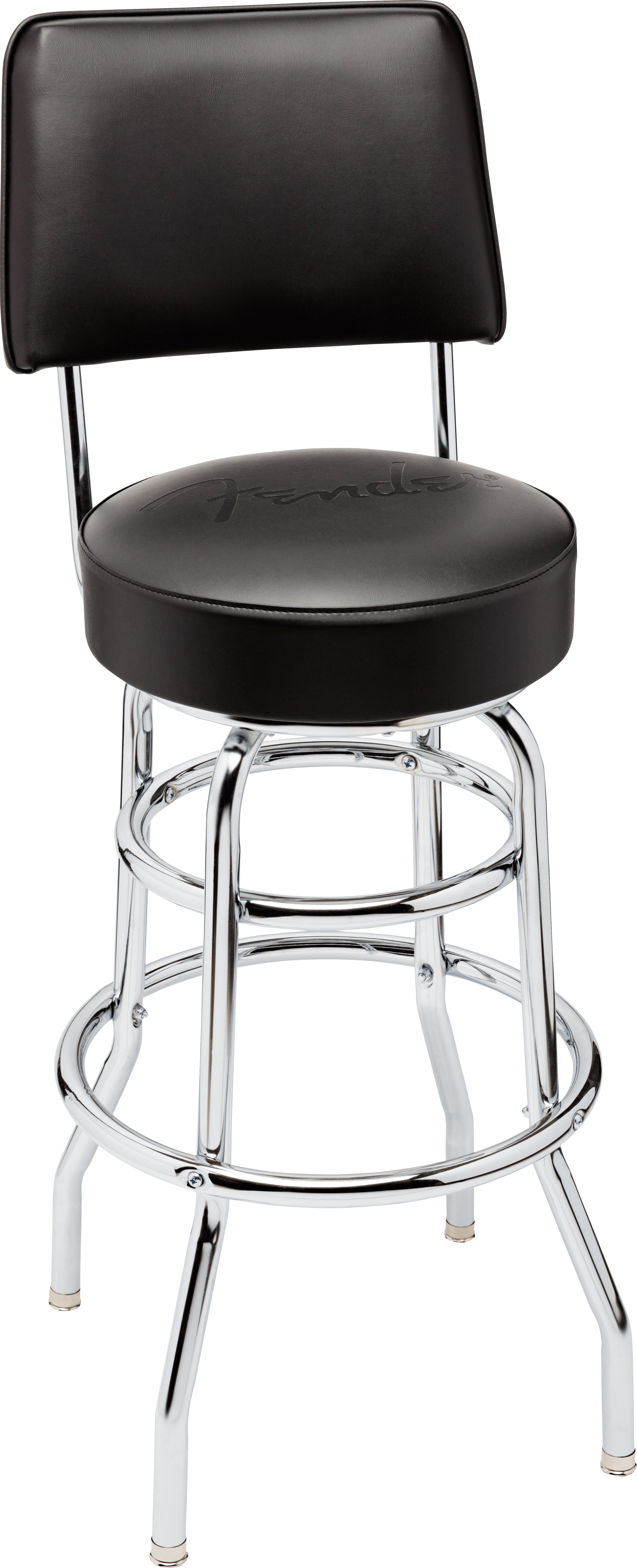 Fender Blackout Backrest Barstool, 30