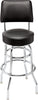 Fender Blackout Backrest Barstool, 30"