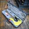 Fender Limited Edition American Ultra II Stratocaster HSS Electric Guitar Grafitti Yellow w/Roasted Maple Neck, Custom Pickups, Hard Case