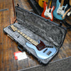 Fender American Elite Jazz Bass V 5-String 2018 Satin Ice Blue Metallic w/Hard Case